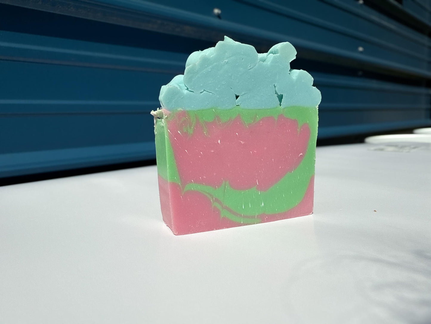 Making MatthieuThe Western Sky Frosted Soap – Whimsical Colors & Enchanting Fragrance