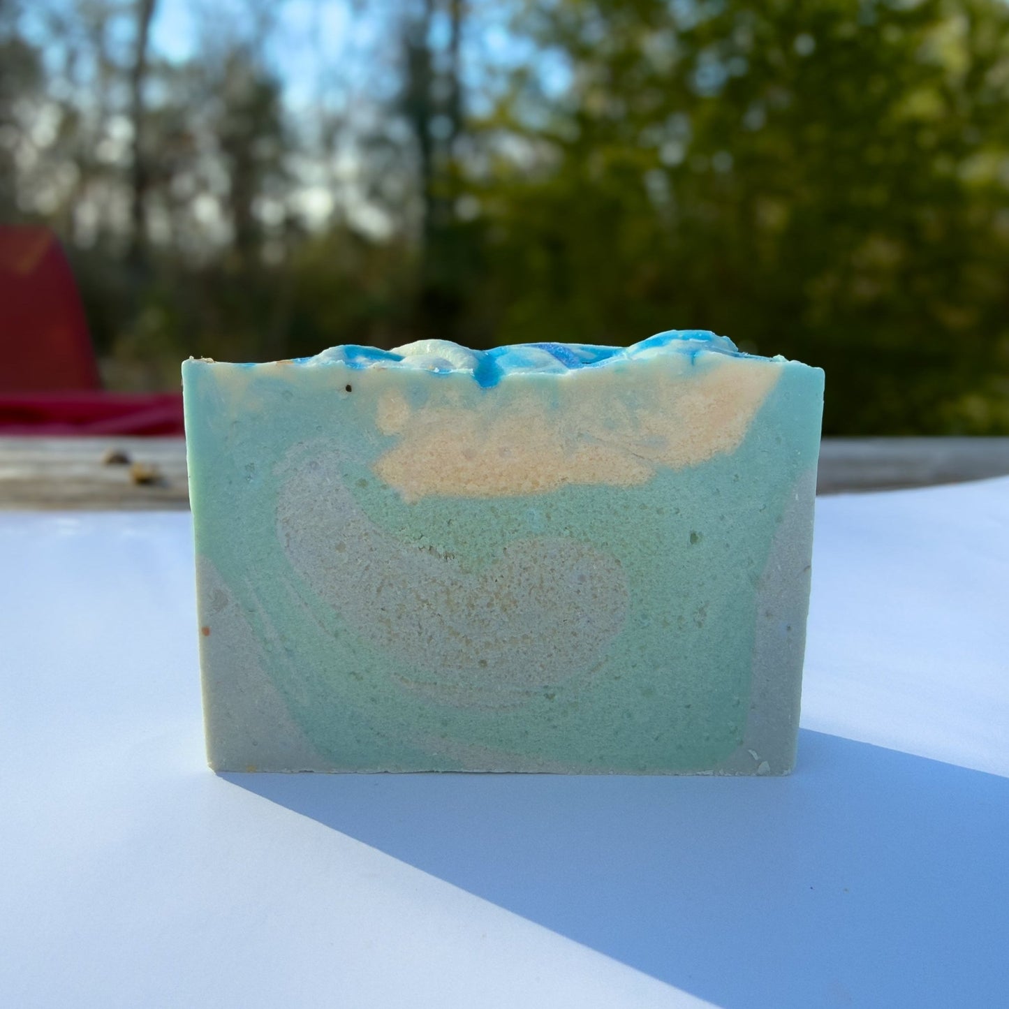Making MatthieuTidal Wave Soap – Fresh Goat Milk Soap with a Splash of Freshness