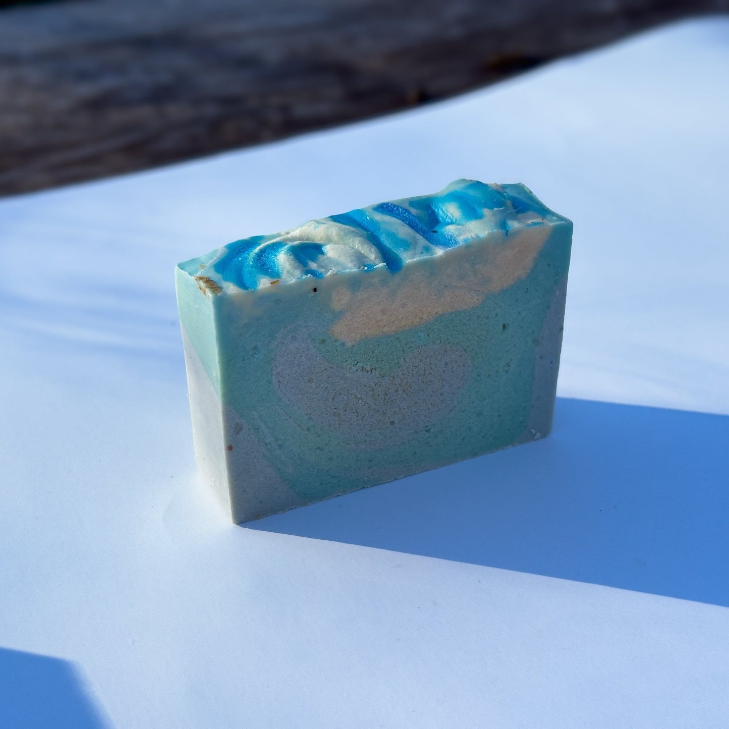 Making MatthieuTidal Wave Soap – Fresh Goat Milk Soap with a Splash of Freshness